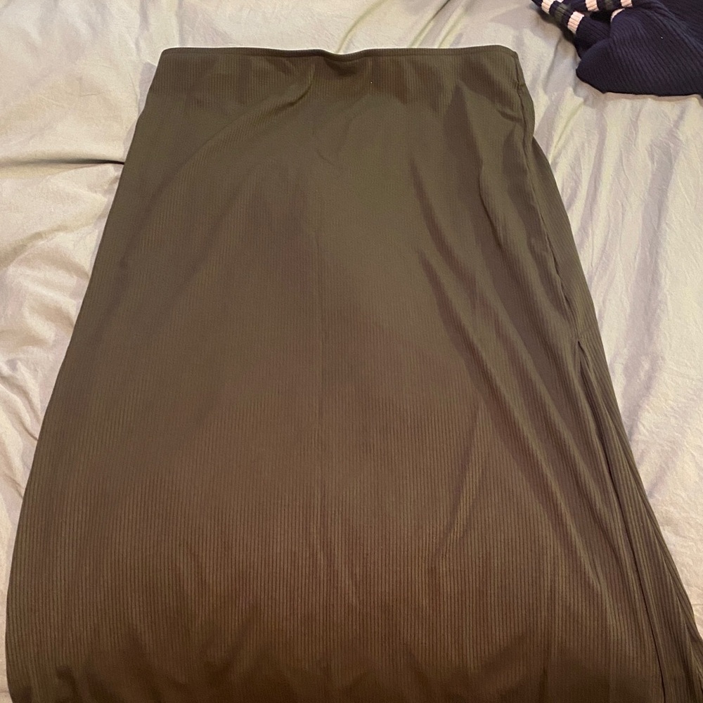 American Eagle Outfitters Dark Green Pencil Skirt